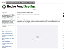 Tablet Screenshot of hedgefundseeding.com
